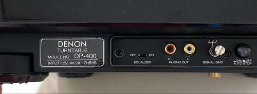 Denon Record Players (Turntables) Dp-400