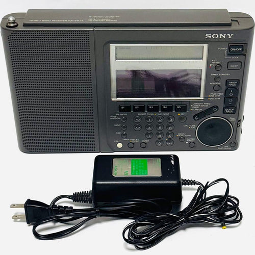 Sony Radios Radio Cassette Players Icf-Sw77 Lw/Mw/Sw/Fm