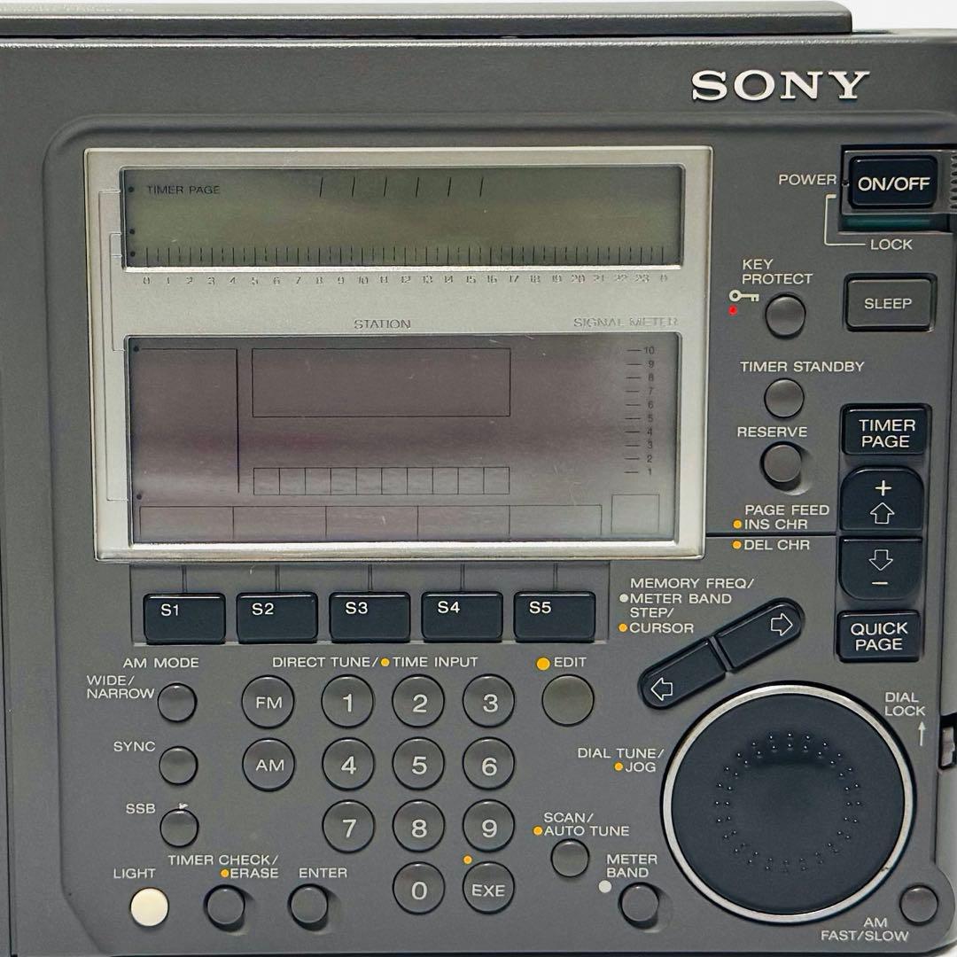 Sony Radios Radio Cassette Players Icf-Sw77 Lw/Mw/Sw/Fm