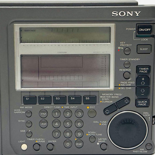 Sony Radios Radio Cassette Players Icf-Sw77 Lw/Mw/Sw/Fm
