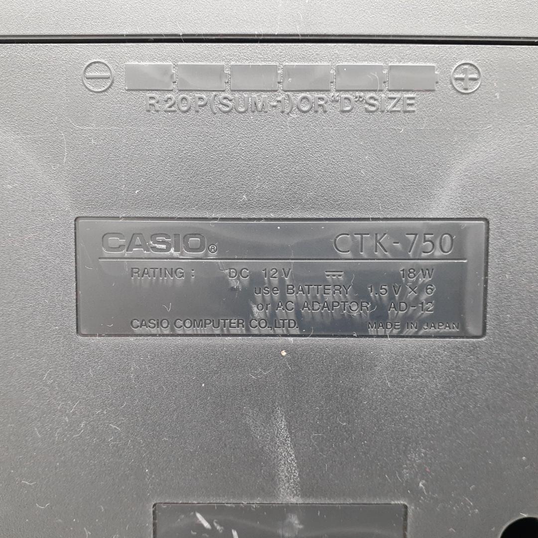 Casio Keyboards Digital Pianos 3165 Ctk-750