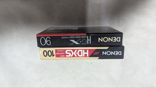 Denon Cassette Tape Hd-Xs 100 Hg-X 90