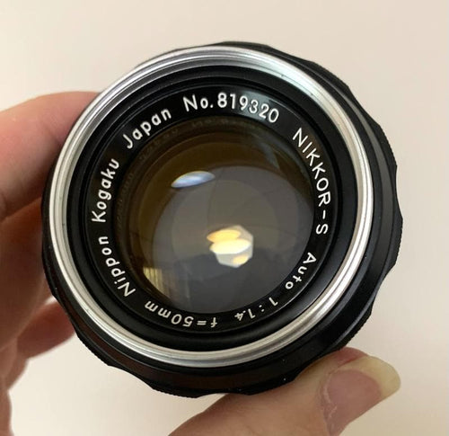 Nikon Prime Lenses Nikkor-S Auto F1.4