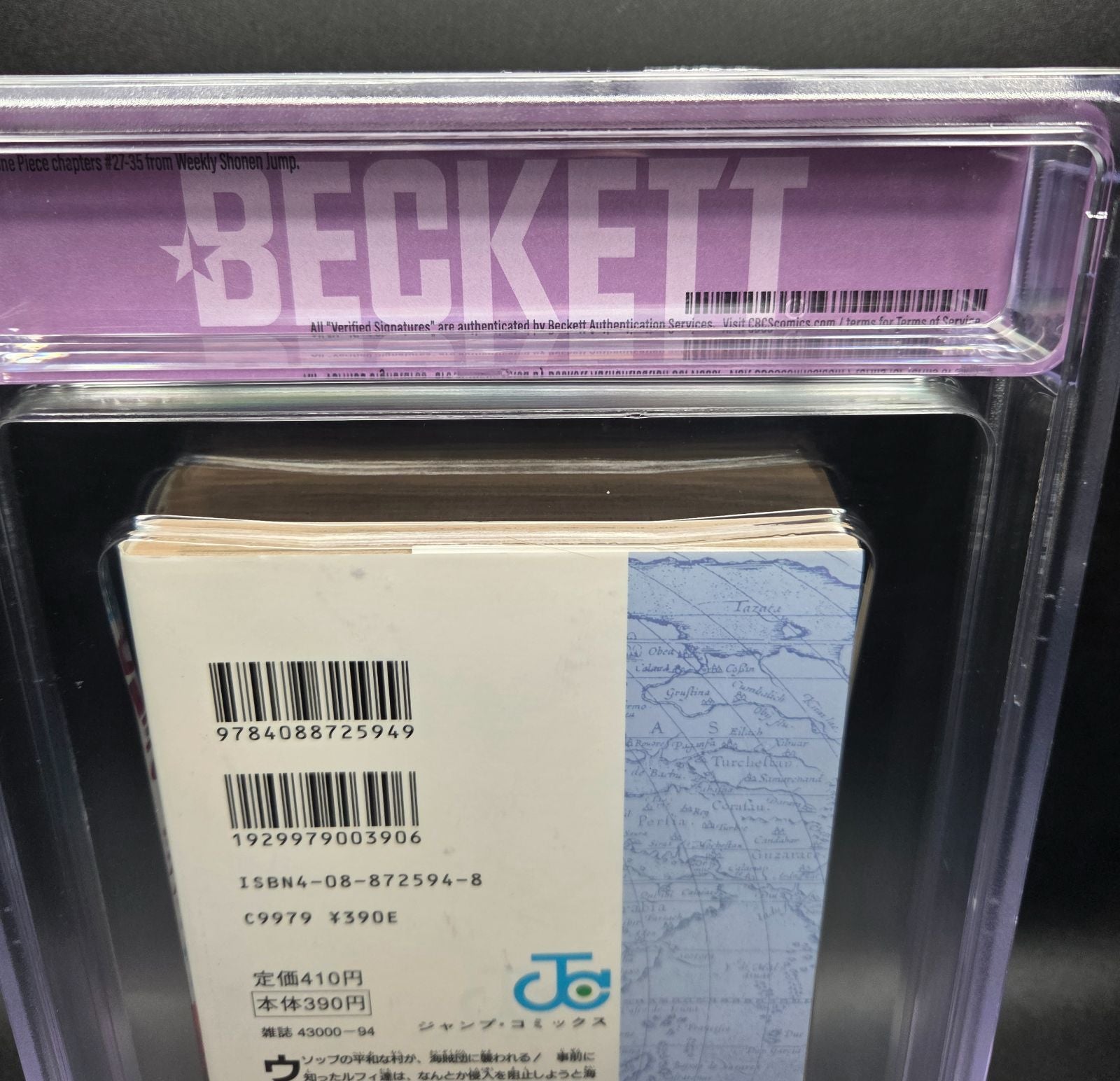 Boy'S Manga Bgs 8.5 One Piece 4 Vol. 1St Printing Beckett Graded Jump