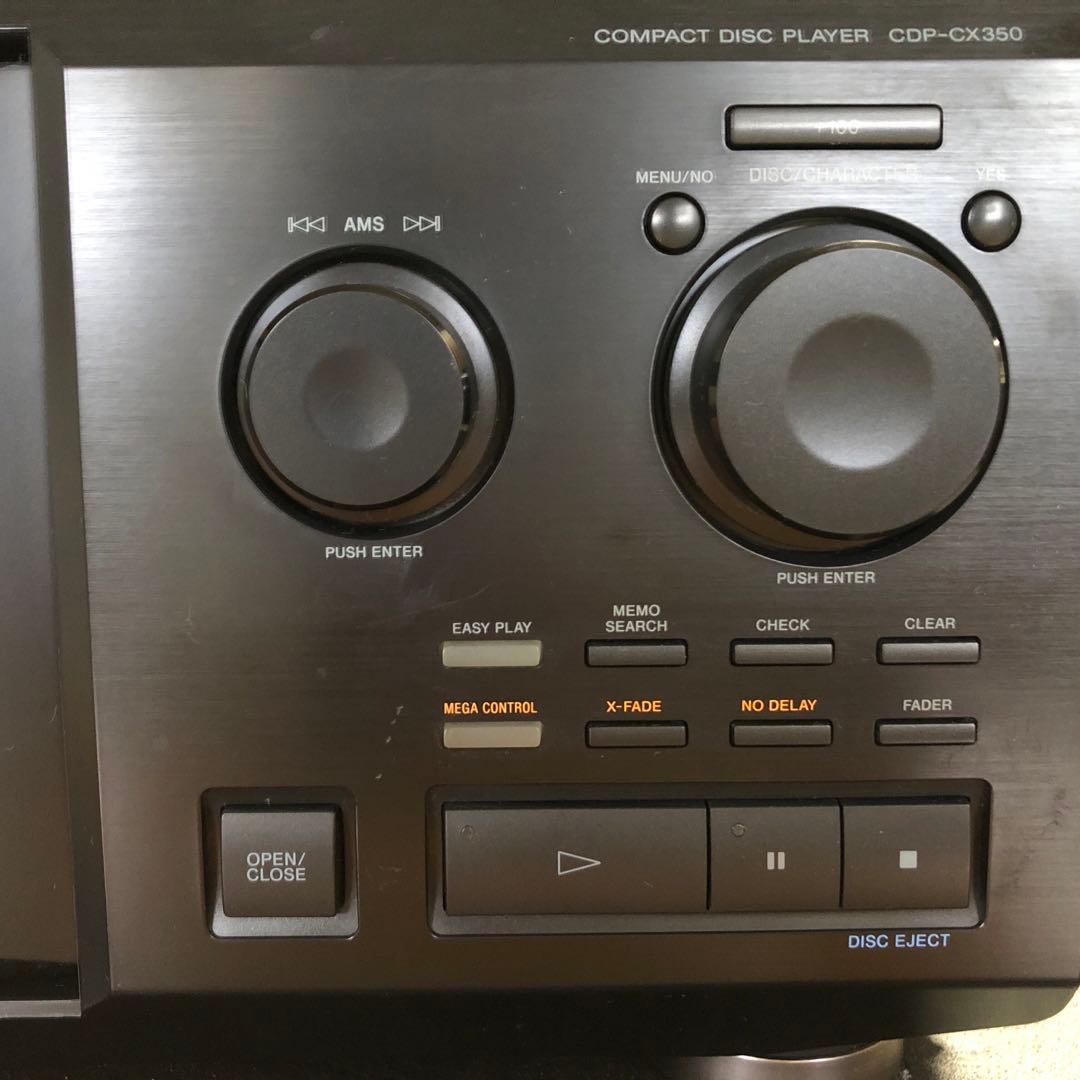 Sony Cd Sacd Player 300 Cdp-Cx350 B