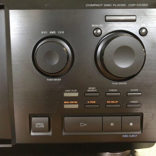 Sony Cd Sacd Player 300 Cdp-Cx350 B