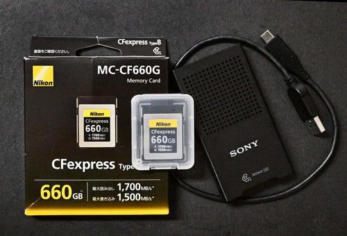 Nikon Microsd Memory Cards Cfexpress 660Gb Sony