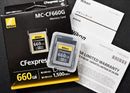 Nikon Microsd Memory Cards Cfexpress 660Gb Sony