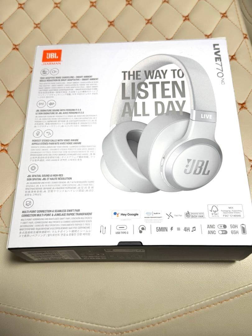 Jbl Wireless Headphones Live770Nc