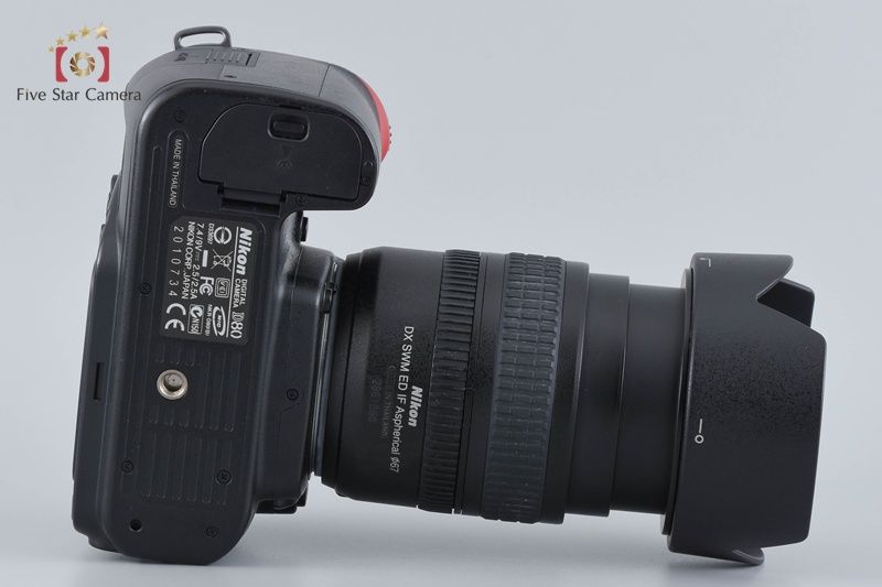 Nikon Digital Slr D80 Af-S Dx Nikkor 18-70Mm F/3.5-4.5 G Ed