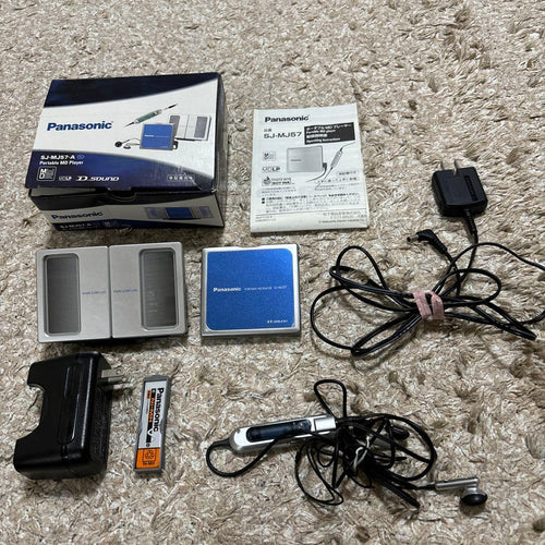 Panasonic Portable Md Player Sj-Mj57-