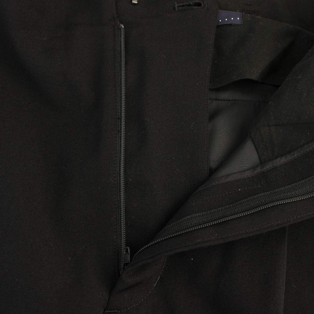 Y'S Others 24Ss Pantalon double en gabardine de laine à rondelle 1 Ys-P45-130 /Bm