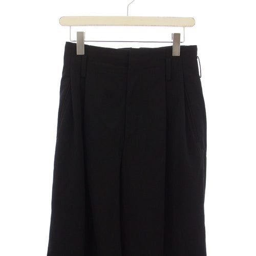 Y'S Others 24Ss Pantalon double en gabardine de laine à rondelle 1 Ys-P45-130 /Bm