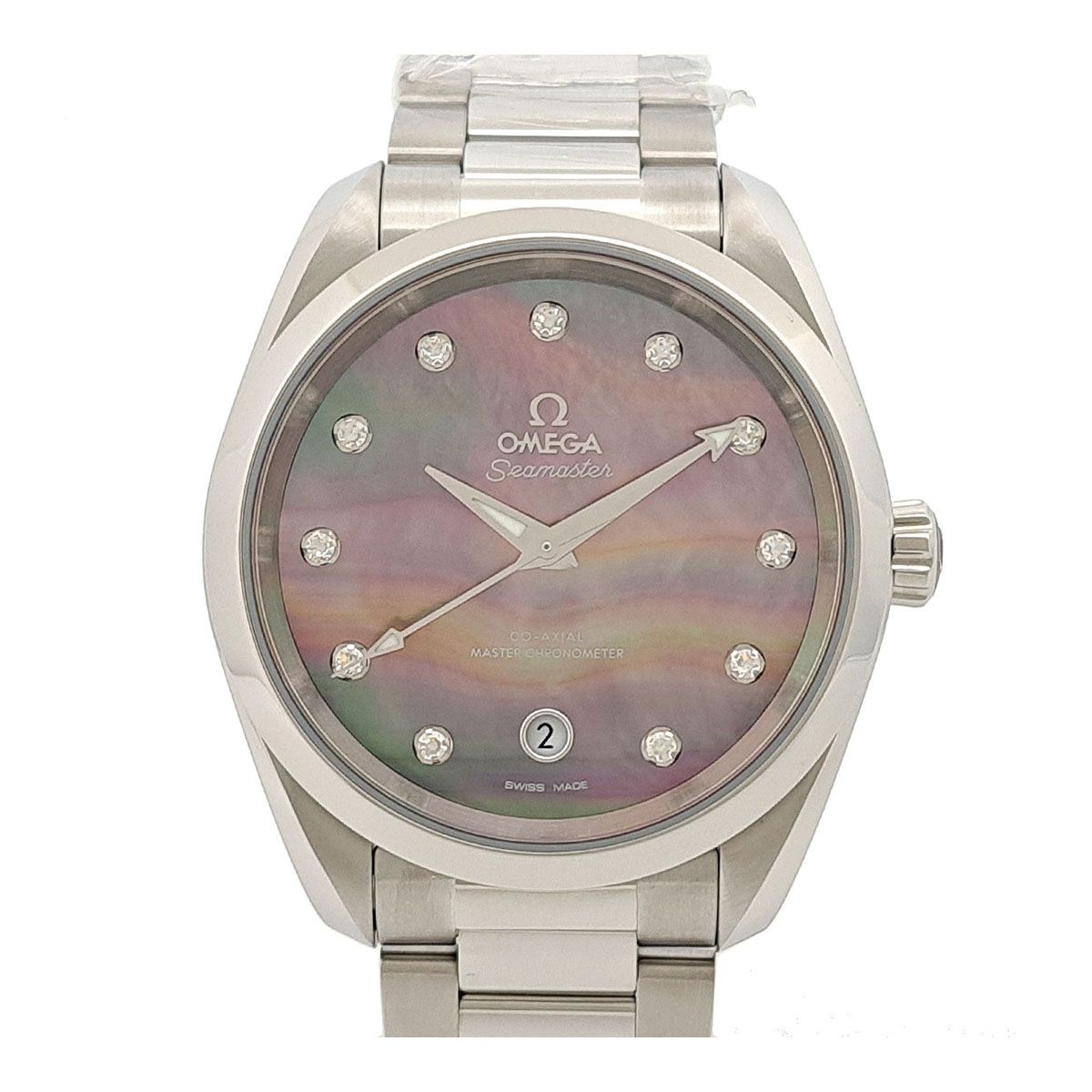 Omega Automatic Winding Clock 220.10.38.20.57.001