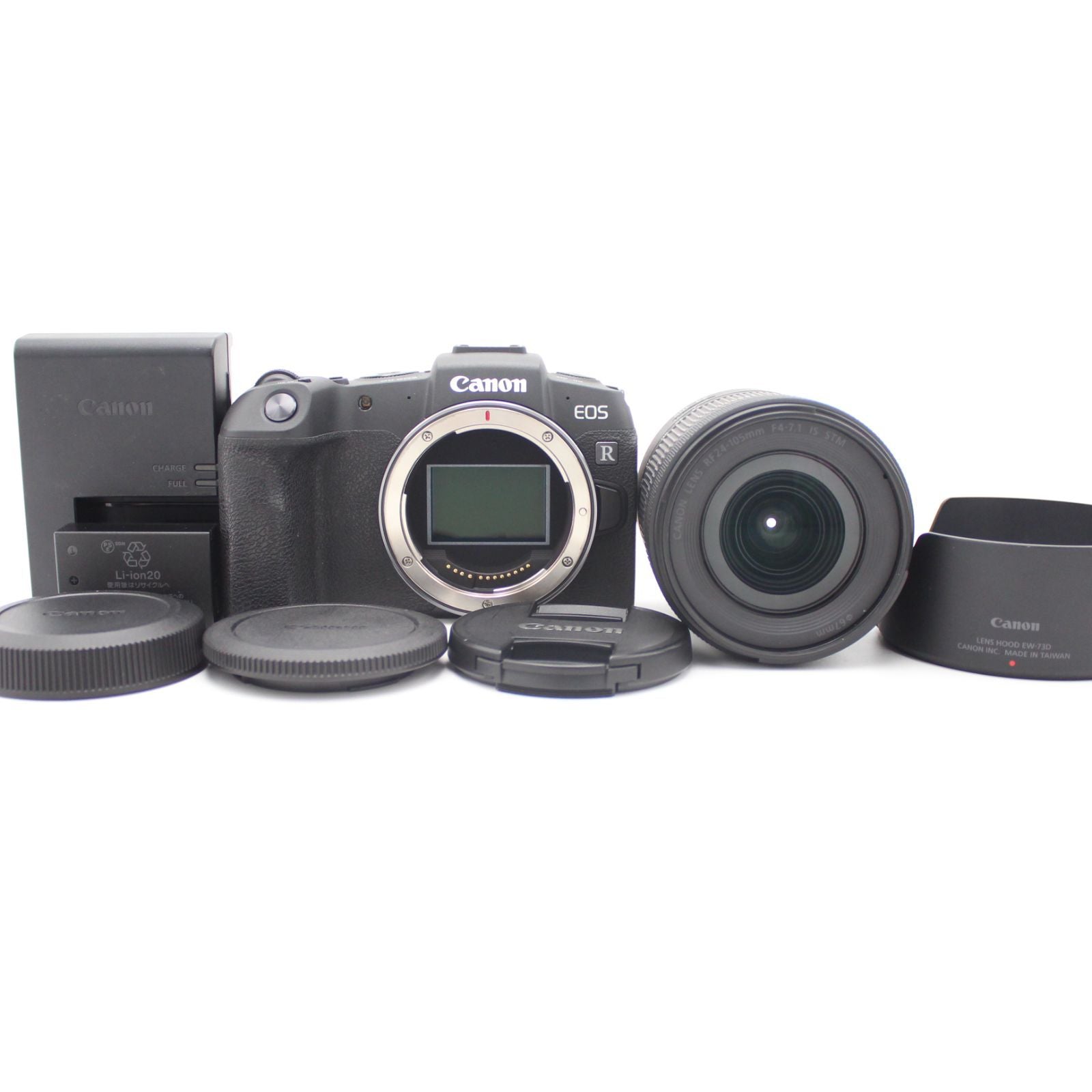 Canon Mirrorless Interchangeable Lips 5000 Eos Rp Rf24-105 Is Stm