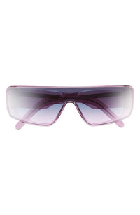 Rick Owens Sunglasses Performa Shield Violetemple Violet Lens