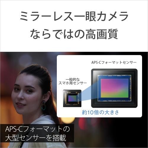 Mirrorless Interchangeable Lips Vlogcam Zv-E10 Sony Vlog 4K60P Af Wi-Fi