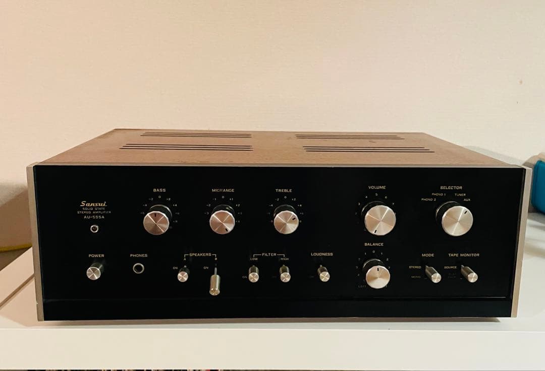 Sansui Premium Amplifier Au-555A