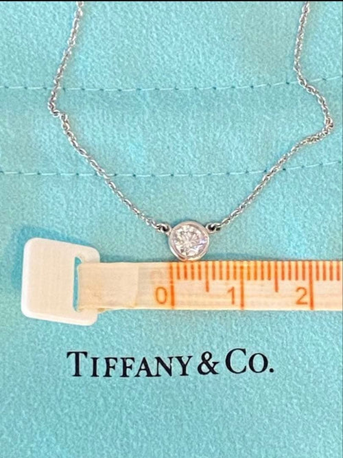 Tiffany Necklaces Pt950 2.8G