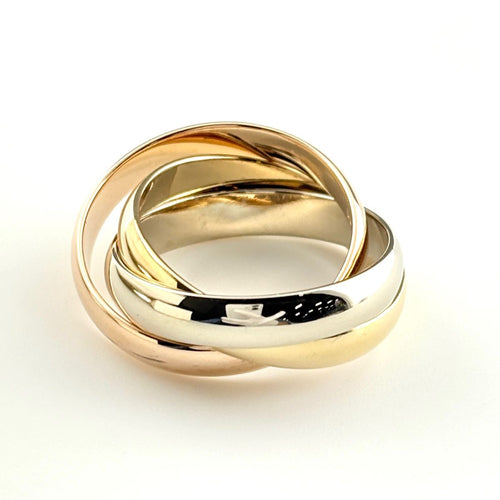 Cartier Ring Yg Pg Wg 9.5 750