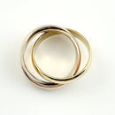 Cartier Ring Yg Pg Wg 9.5 750