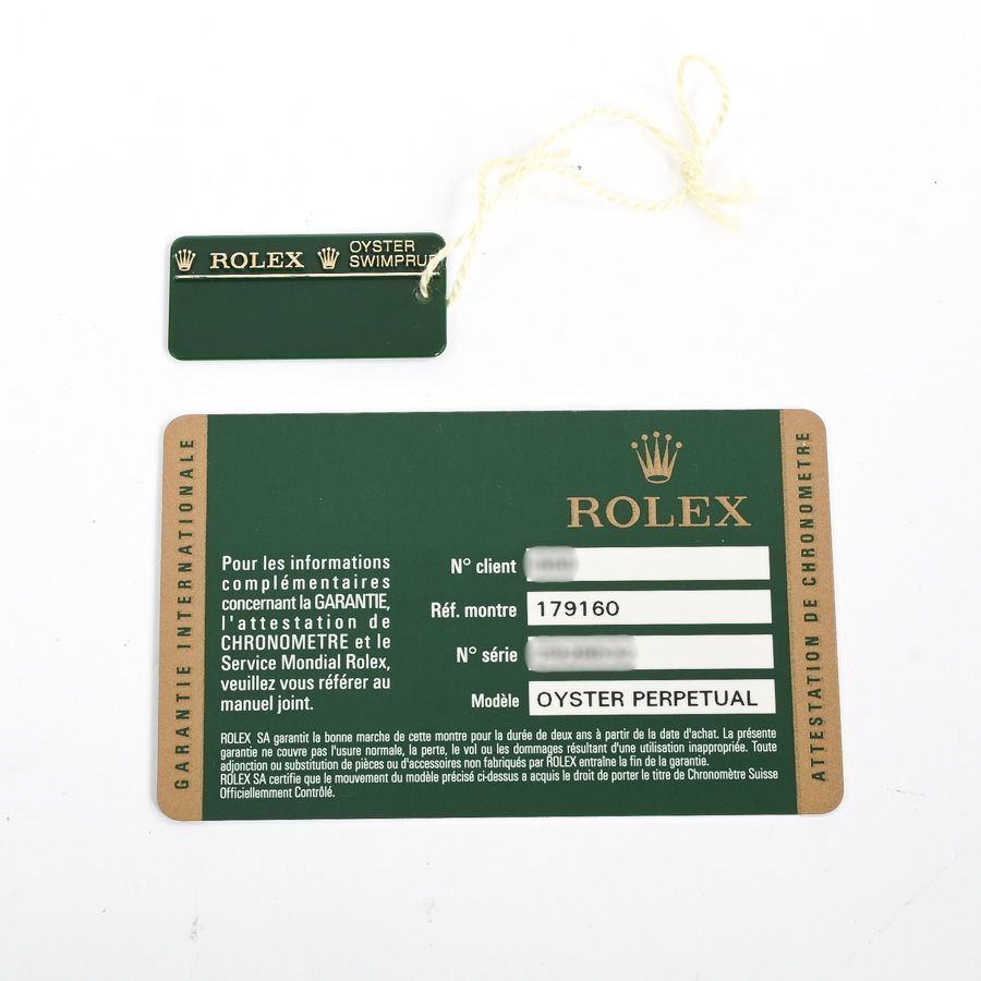 Rolex Automatic Winding Clock 179160
