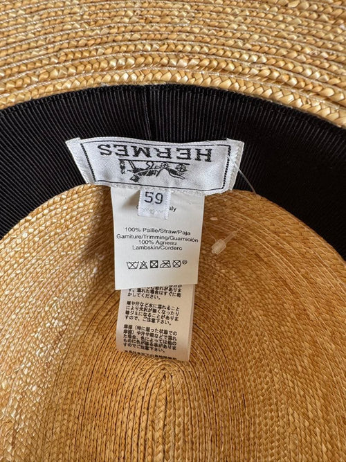 Hermes Straw Hats