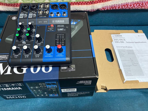Yamaha Analog Mixers Mg06