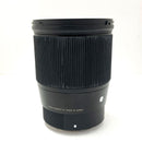 Sigma Lens (Single Focus) F1.4 Dc Dn Contemporary E