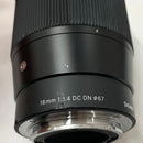 Sigma Lens (Single Focus) F1.4 Dc Dn Contemporary E