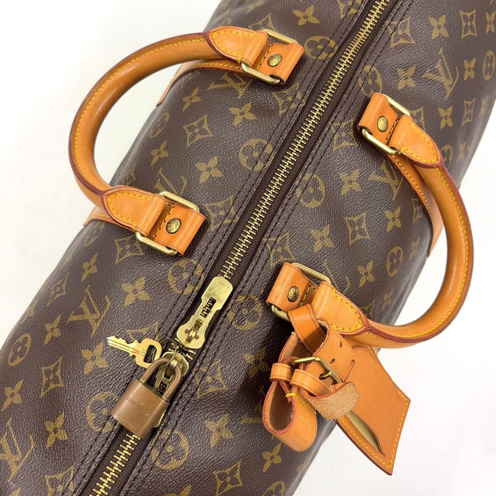 Louis Vuitton Boston Bag Travel 50 Pvc M41426