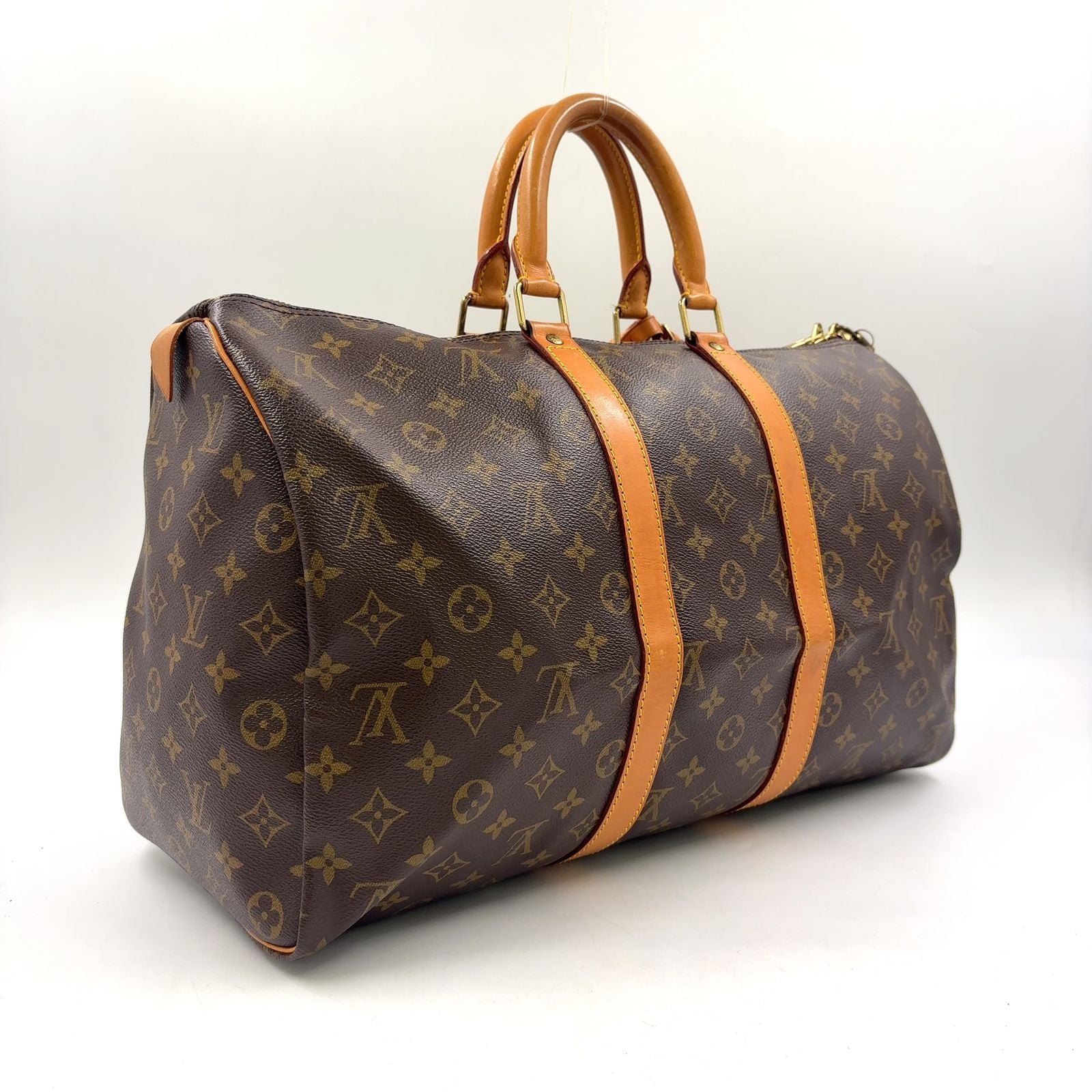 Louis Vuitton Boston Bag Travel 50 Pvc M41426