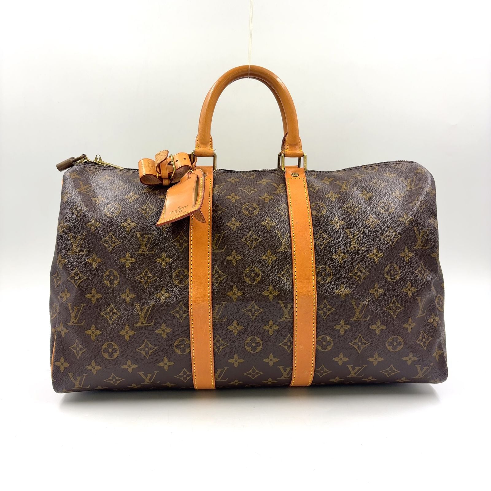Louis Vuitton Boston Bag Travel 50 Pvc M41426