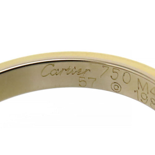 Cartier Ring #57 750 (K18Wg K18Yg K18Pg)