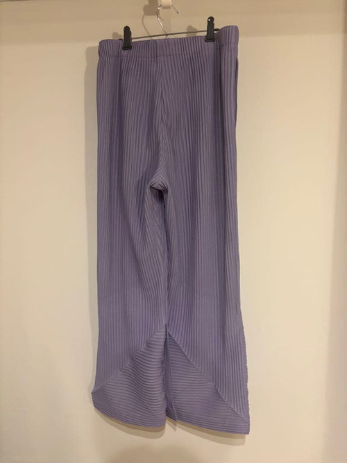 Homme Plisse Issey Miyake Wide-Leg Pants Loose-Fitting Stem