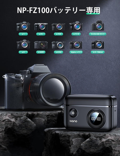 Others Llano Np-Fz100 Pd 2 /Usb-C /Pd18W /Led /Sd For Sony