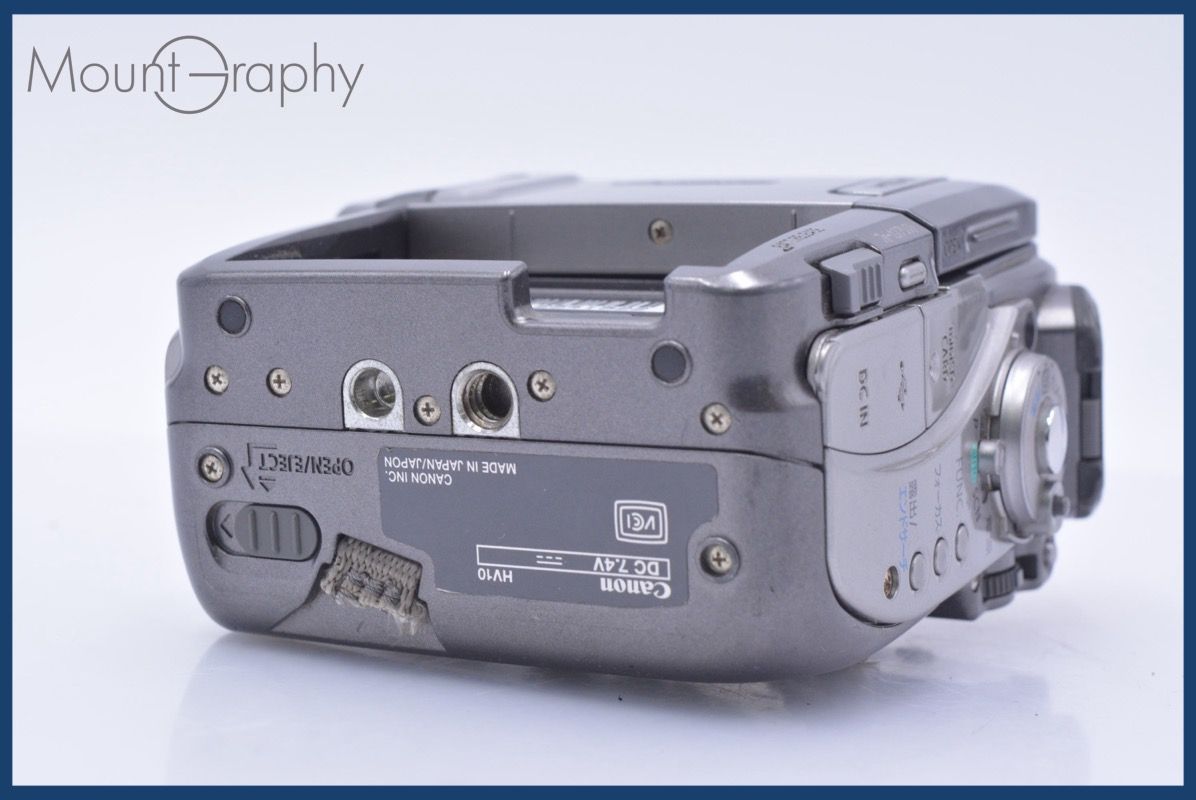 Video Camera Body Canon Mini Dv Hdv 1080I 10X #Mj9020