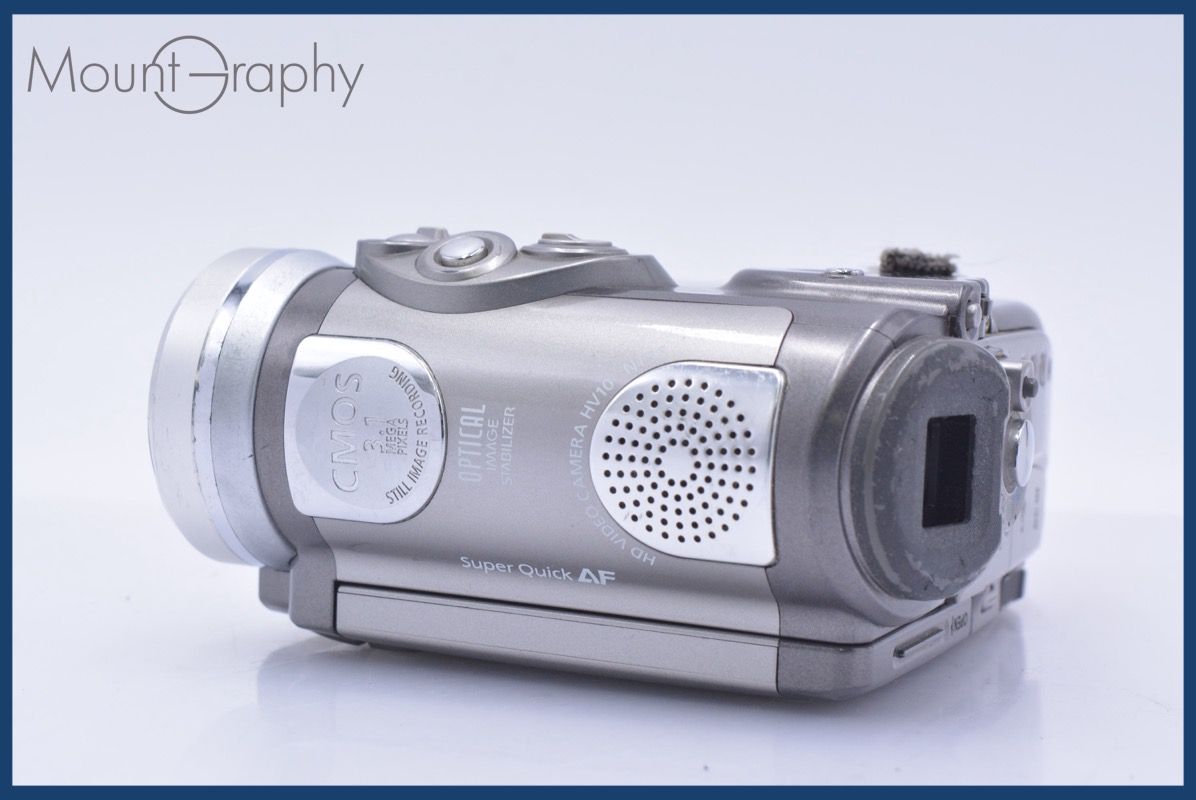 Video Camera Body Canon Mini Dv Hdv 1080I 10X #Mj9020