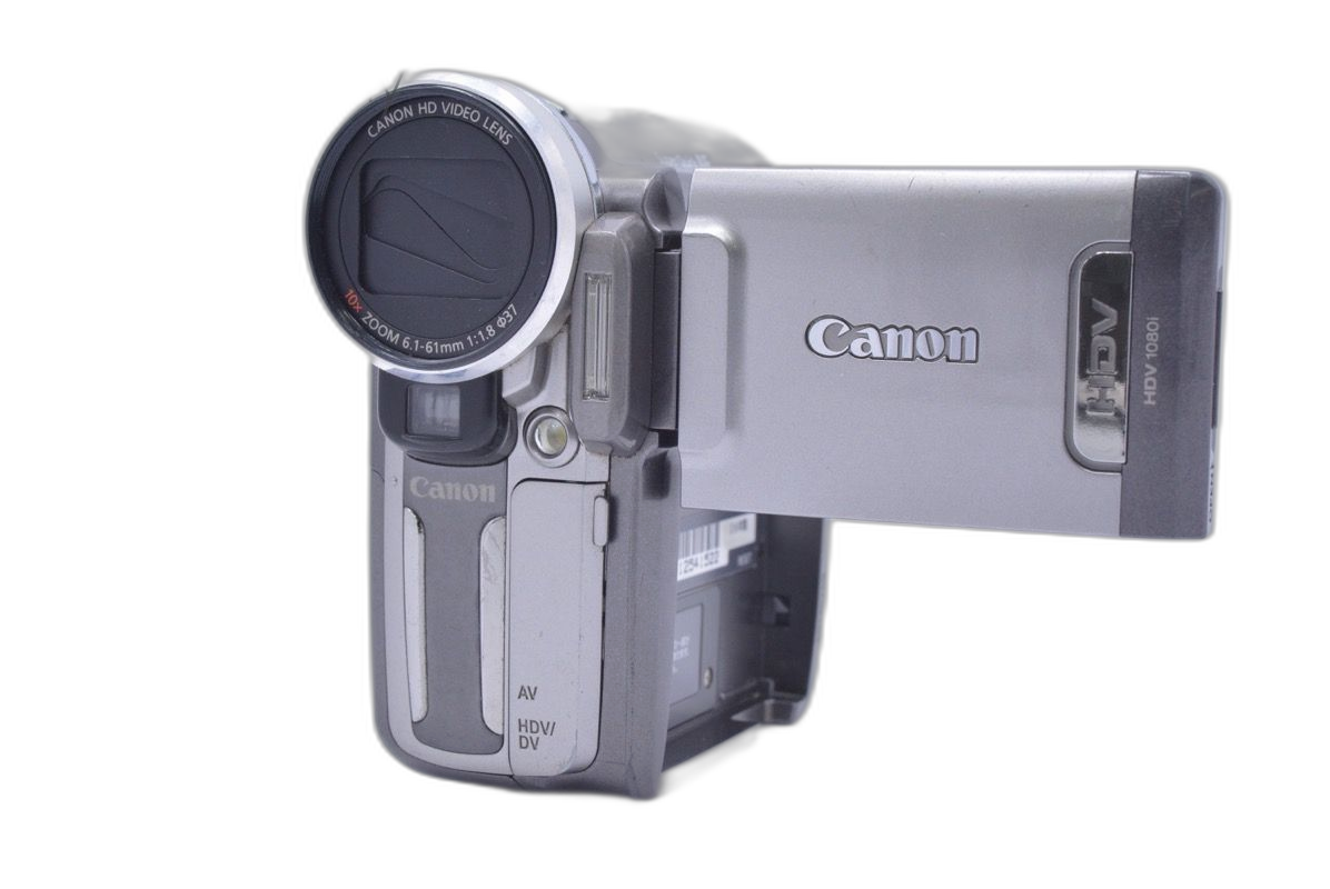 Video Camera Body Canon Mini Dv Hdv 1080I 10X #Mj9020