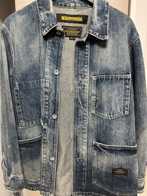Neighborhood Denim Jackets 19Aw Savage Coverall C-Jkt