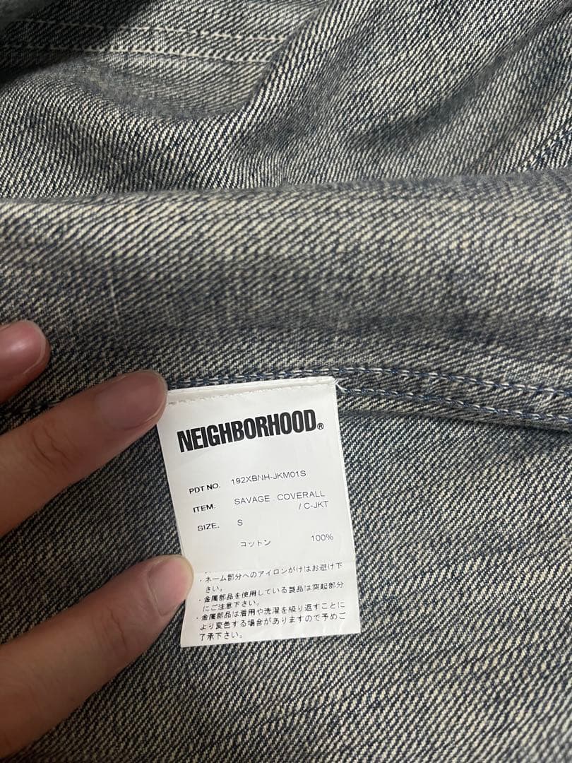 Neighborhood Denim Jackets 19Aw Savage Coverall C-Jkt