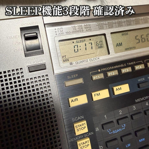 Sony Radio And Boombox Icf-2001D Pll Fm/Am