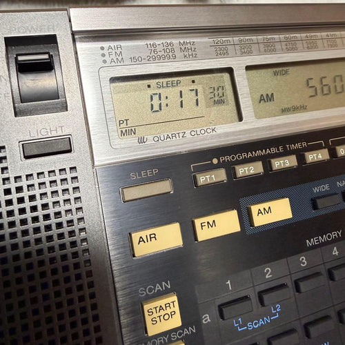 Sony Radio And Boombox Icf-2001D Pll Fm/Am