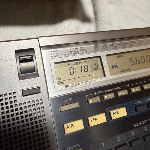 Sony Radio And Boombox Icf-2001D Pll Fm/Am