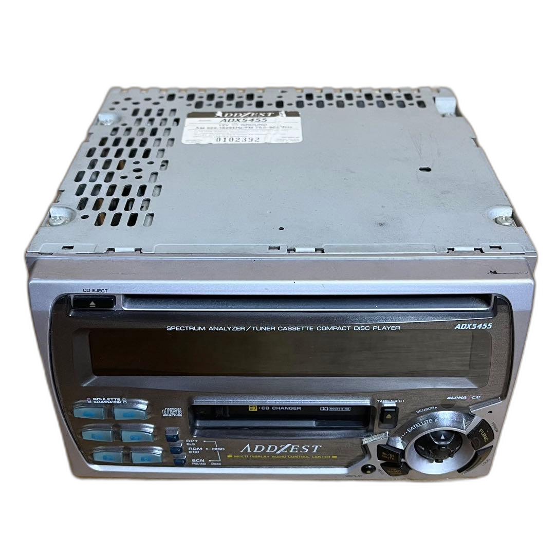 Clarion Cd Md Cassette Deck Addzest Adx5455