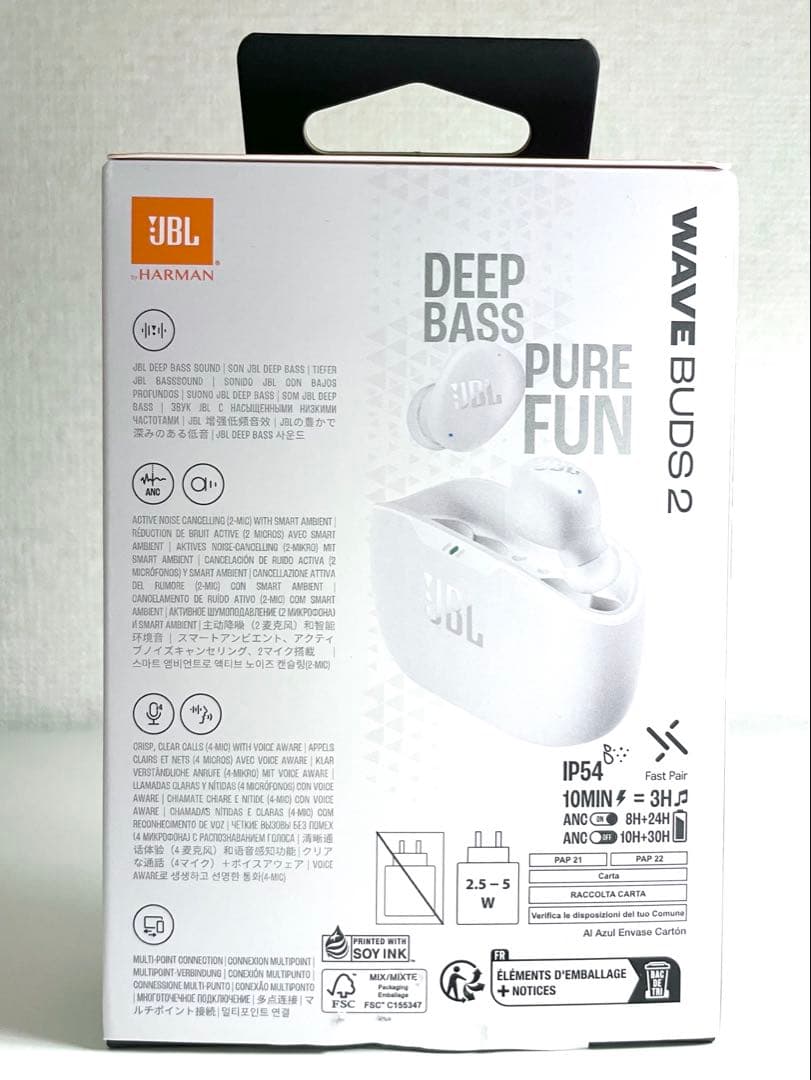 Jbl Wireless Earphones Wave Buds 2