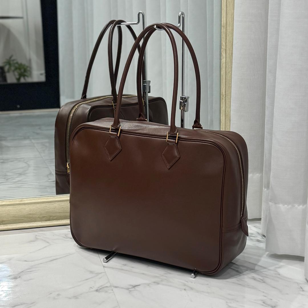Hermes Handbags 32 A Brown