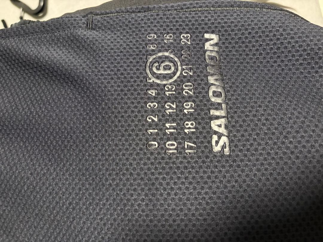 Salomon Wide-Leg Pants Loose-Fitting Mm6 Numbering Logo Track