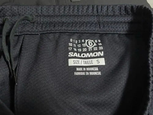 Salomon Wide-Leg Pants Loose-Fitting Mm6 Numbering Logo Track