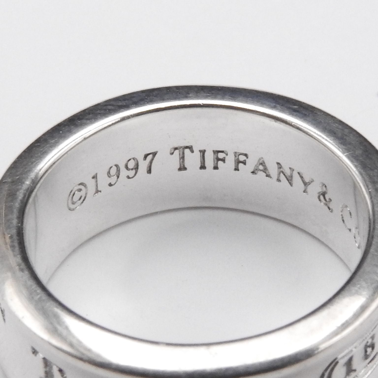 Tiffany Ring Tiffany&Co. 1837 Sv925 8